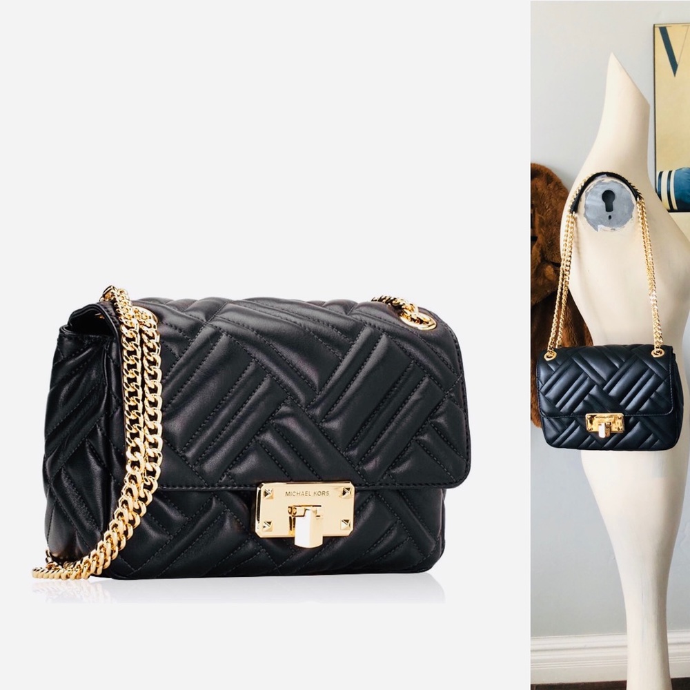 NEW Micheal Kors Quilted Crossbody Bag